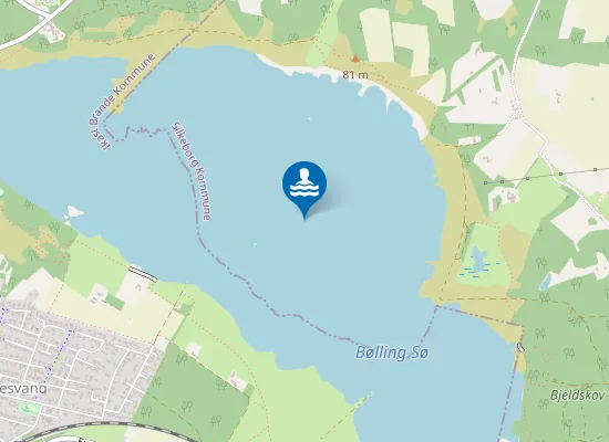Map of BØLLING SØ