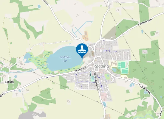 Map of RØDDING SØ