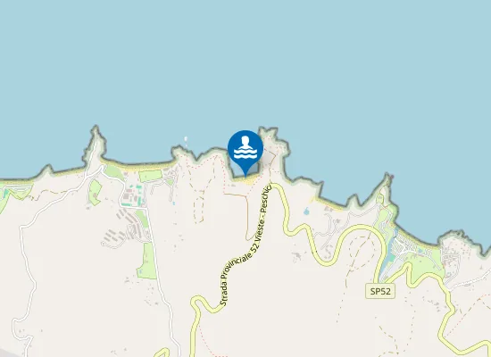 Map of Cala Lunga