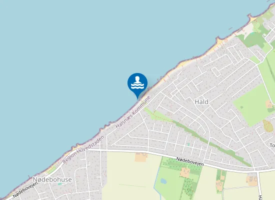 Map of HALD STRAND, KLINTEVEJ