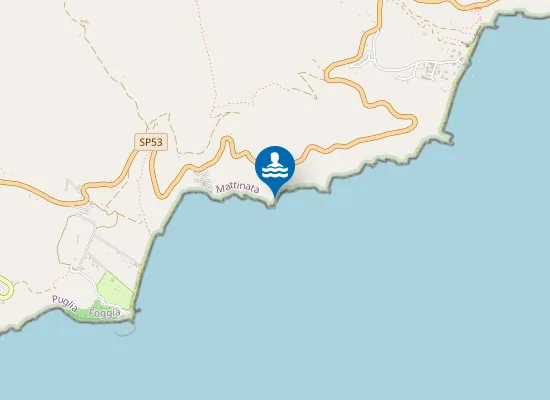 Map of Cala del Pescecane