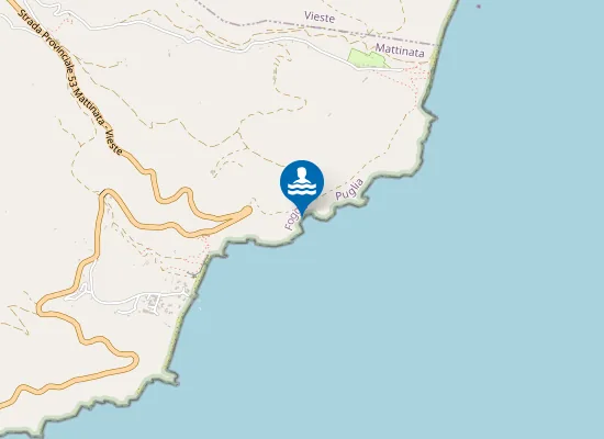 Map of Cala dell'Aquila