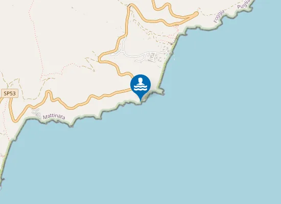Map of Grottone del Pescatore