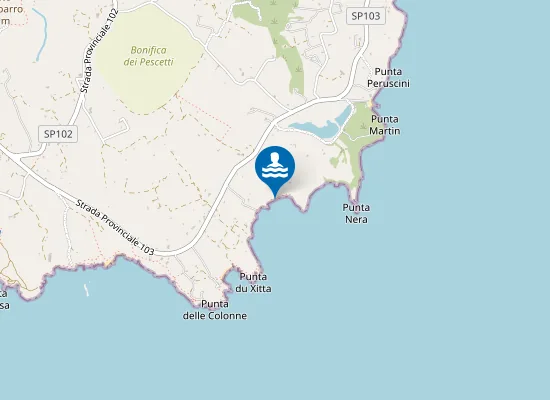Map of Spiagga Guidi