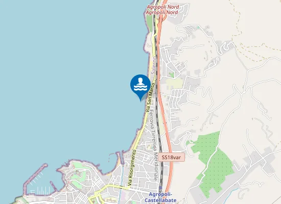 Map of Spiaggia di Agropoli