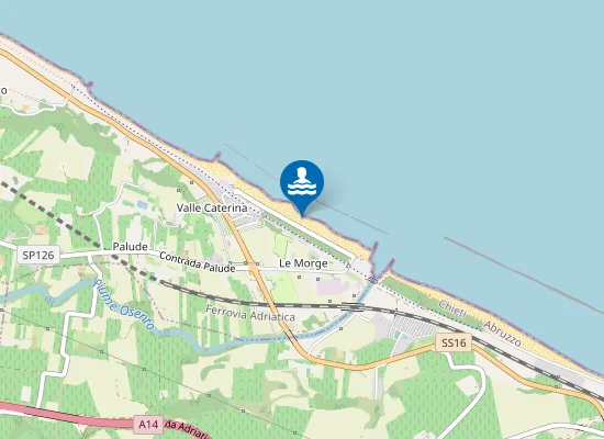 Map of Spiaggia delle Morge