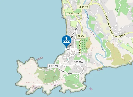 Map of Spiaggia Ficocella degli uomini
