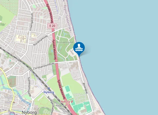 Map of STRANDHOTELLERNE