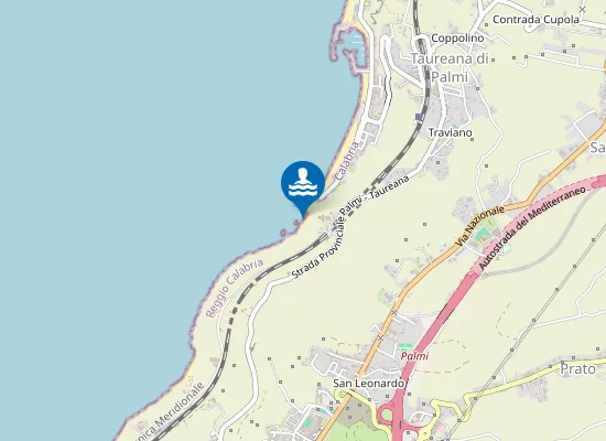 Map of Spiaggia di Trachini