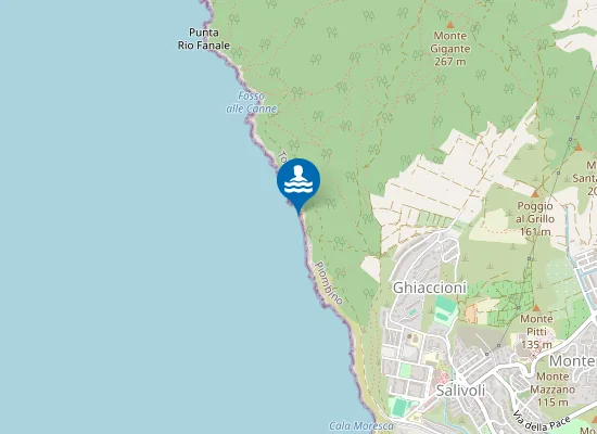 Map of Spiaggia Lunga