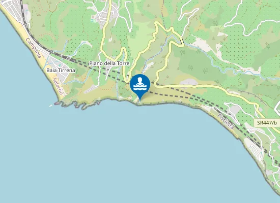 Map of Spiaggia Fiumicello