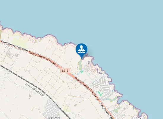 Map of Cala Fetente