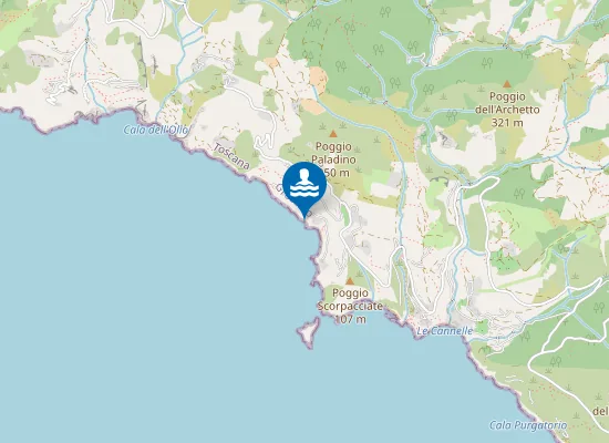 Map of Sassi Verdi