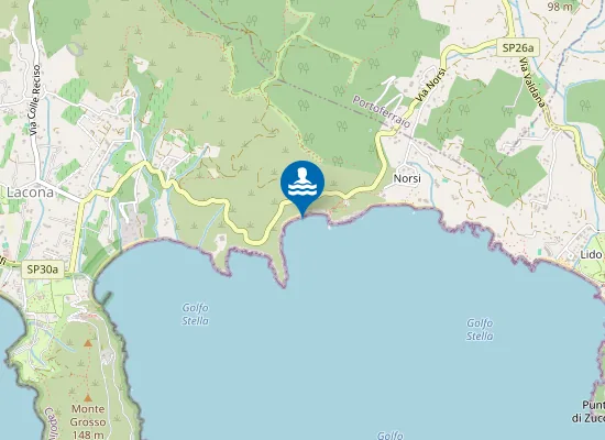 Map of Spiaggia degli Acquarilli