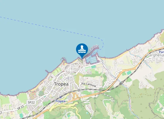Map of Spiaggia del Cannone