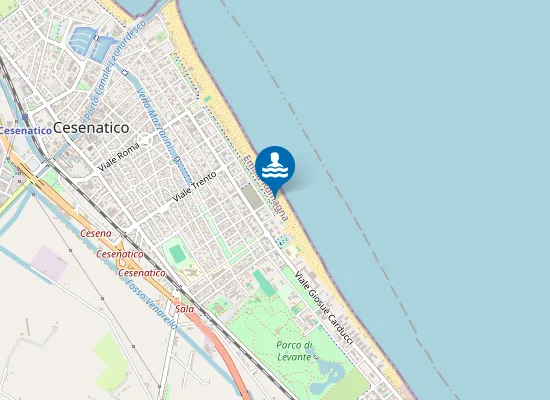 Map of Bagno Trieste