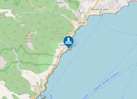 Map of Spiaggia Fuenti