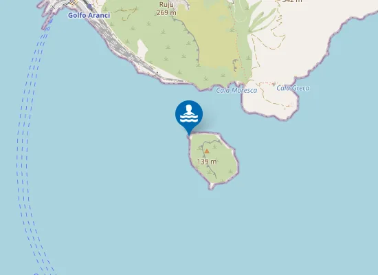 Map of Spiaggetta di Figarolo