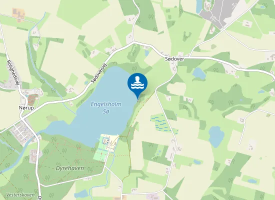 Map of ENGELSHOLM SØ