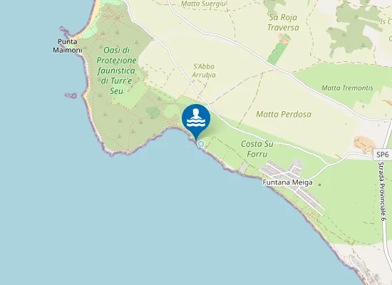 Map of Sorgente D'acqua dolce (Funtana Medica)