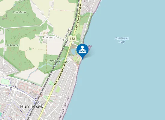 Map of SYD FOR HUMLEBÆK HAVN