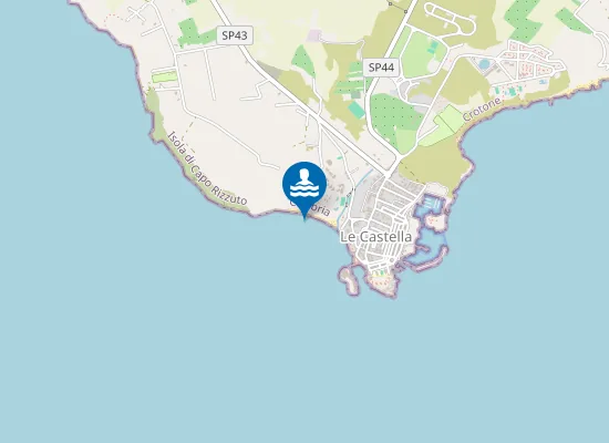 Map of Spiaggia dell'Annunziata