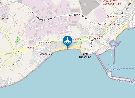 Map of Spiaggia Maganuco