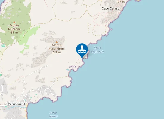 Map of Spiaggia del dottore