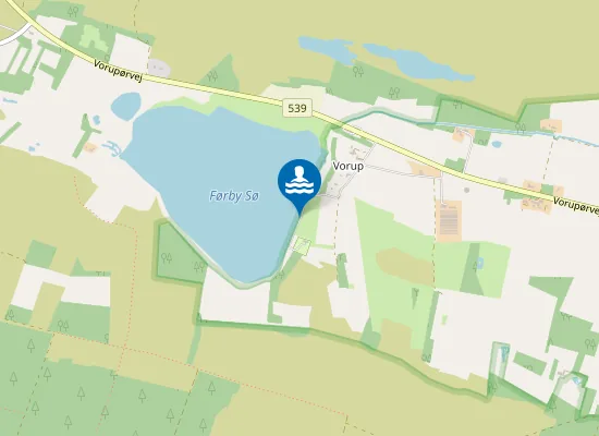 Map of FØRBY SØ