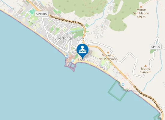 Map of Baia Azzurra