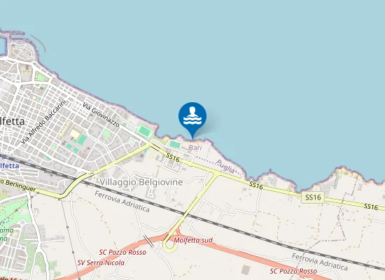 Map of Scoglio d'Inghilterra