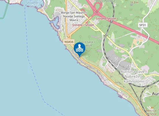 Map of Costa dei Barbari