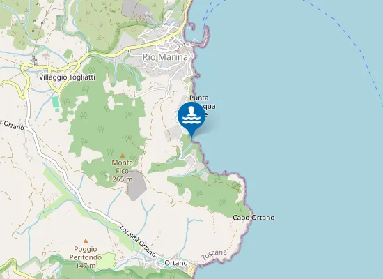 Map of Spiaggia Luisi d'Angelo