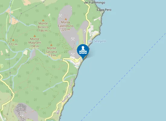 Map of Spiaggia dei Topinetti