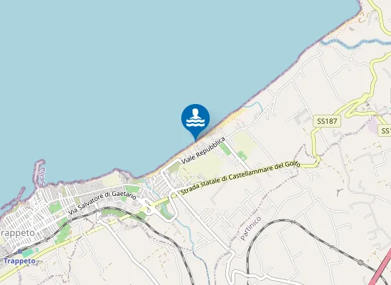 Map of Spiaggia Ciammarita