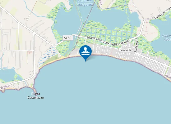 Map of Spiaggia di Granelli