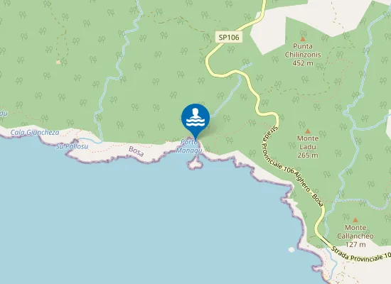 Map of Porto Managu