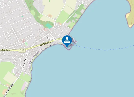 Map of TOLDBODVEJ/HAVNEN