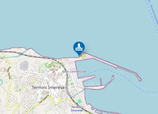 Map of Spiaggetta di Termini Imerese