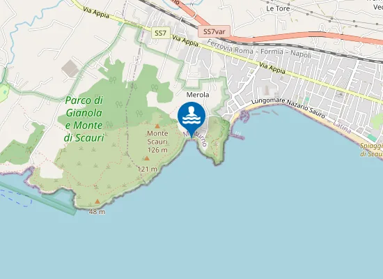 Map of Spiaggia dei Sassolini