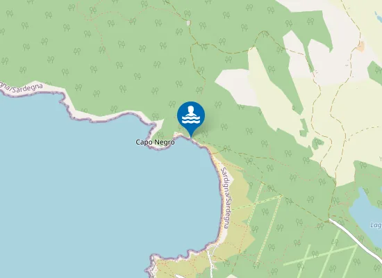 Map of Porto Ferro