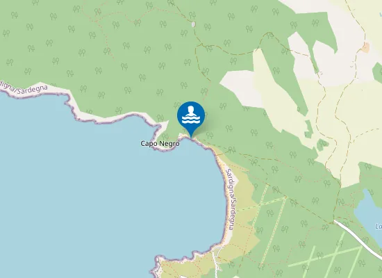 Map of Porto Ferro