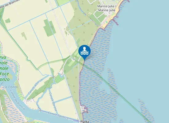 Map of Lido di Staranzano