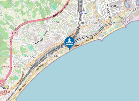 Map of Spiaggia libera