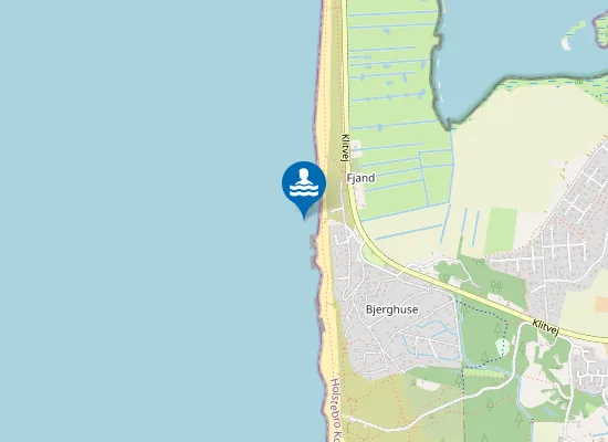 Map of VESTERHAVET V. BJERGHUSE