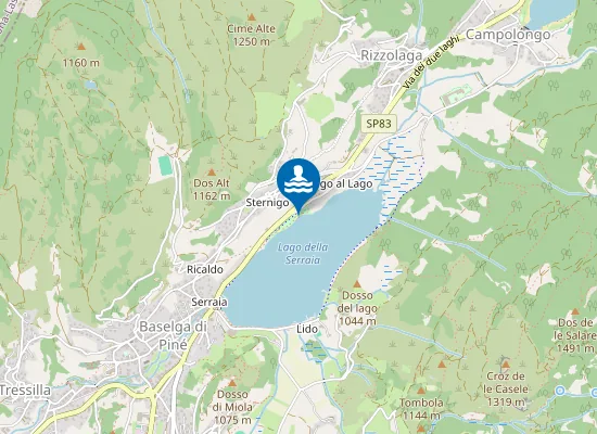 Map of Spiaggia Alberon