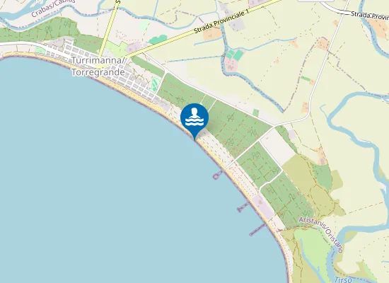 Map of Spiaggia del Pontile