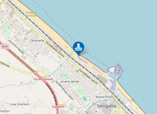 Map of Bagni 21 Maria
