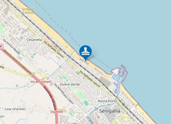 Map of Bagni 26 Roby