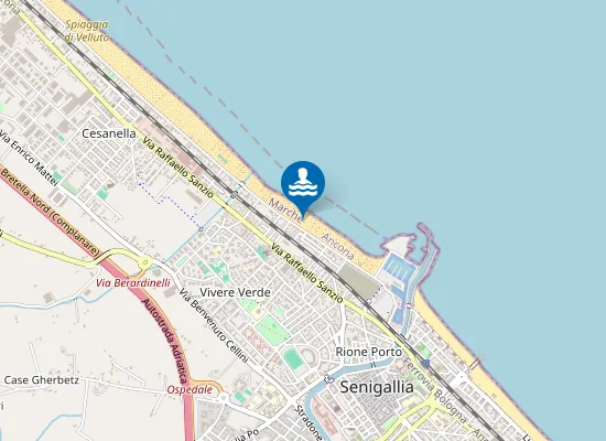 Map of Bagni 29 Hawaii Beach